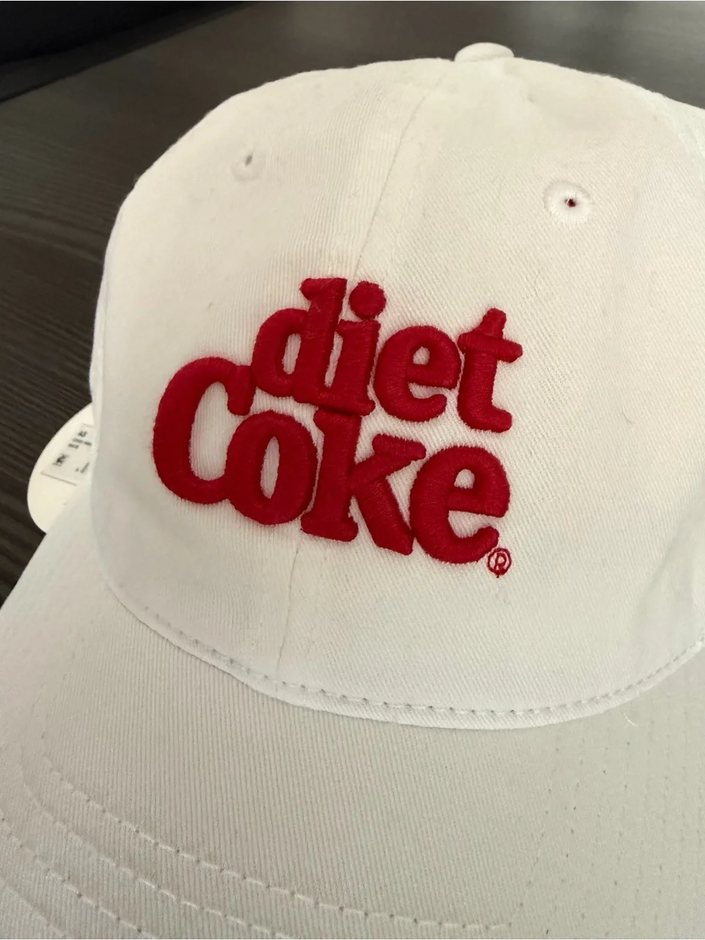 NWT American Needle White Hat With Diet Coke Logo